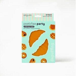 SpaLife Pastries Party Depuffing Undereye Masks - 6 Pairs